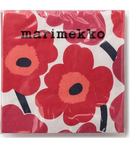 Amazon.co.jp: 【marimekko】ランチサイズ ペーパーナプキン UNIKKO